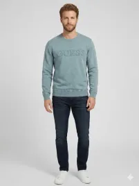 guess-niebieski-bawelniany-sweter-meski-z-okraglym-dekoltem-m-gla