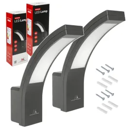 2x-lampa-scienna-zewnetrzna-ogrodowa-elewacyjna-led-ip54-10w-mocna-szara