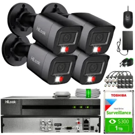 zestaw-monitoringu-4x-tvi-b8m-20dl-black-8mpx-ir30m-hilook-by-hikvision