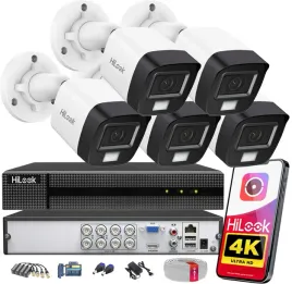 zestaw-monitoringu-5x-tvi-b8m-20dl-8mpx-4k-ir30m-ip66-hilook-by-hikvision