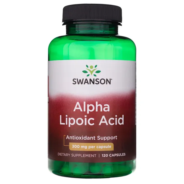 Swanson Kwas Alfa Liponowy (ALA) 300 mg - 120 kapsułek