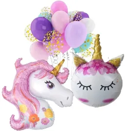 balony-zestaw-na-urodziny-jednorozec-unicorn