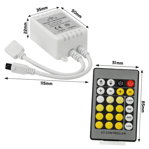 sterownik-kontroler-pilot-do-tasmy-led-multiwhite-cct-na-podczerwien-waga-z-opakowaniem-0-4-kg-typ-sterownik