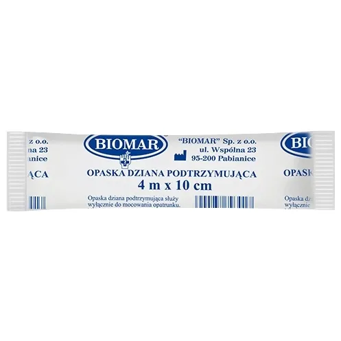 Opaska dziana podtrzymująca 10cm x 4m