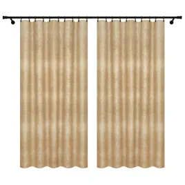 zaslony-gotowe-na-tasmie-140x260-lniany-wzor-bezowe-2-sztuki-zaslona