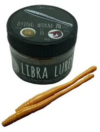 libra-lures-przyneta-guma-dying-worm-7cm-036-coffee-milk-kryl-1-szt
