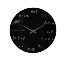 zegar-geniusza-matematyczny-matematyka-czarny-zadania