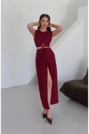 bordowa-sukienka-elegancka-maxi-z-rozcieciem-i-paskiem-z-klamra-m-5ga