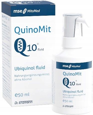 Enzmann Quinomit Q10 - Ubichinol Mse 50 Ml Niemcy