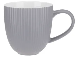 kubek-porcelanowy-gaia-360-ml-szary-matowy-wypukly-ryflowany-wzor-paseczki