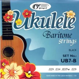 struny-do-ukulele-baryton-gor-strings-ub7-b-black-czarne