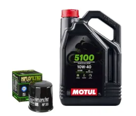 zestaw-olejowy-motul-5100-10w40-4l-hf303-yamaha-honda-kawasaki