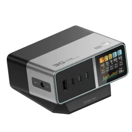 stacja-ladujaca-5w1-z-wyswietlaczem-cyfrowym-usb-a-usb-c-300w-srebrna