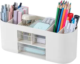 pojemnik-organizer-biurowy-na-biurko-3-szuflady-6-przegrodek-bialy