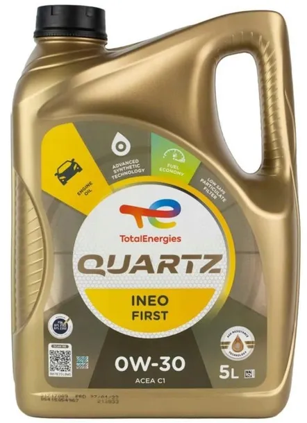 Olej 0W30 Total Quartz Ineo First C2 5L PSA Fiat