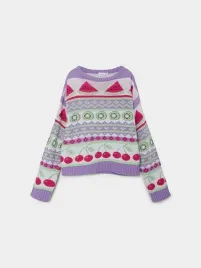 fioletowy-sweter-dzieciecy-z-owocowym-wzorem-z-bawelny-116-6fa