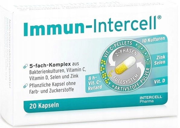 Immun Intercell® - Żywe Kultury Bakterii - Odporność