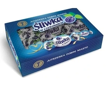 Jutrzenka Dobre Miasto Śliwka w czekoladzie 1kg