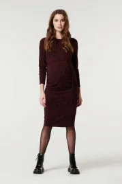 supermom-bordowa-sukienka-ciazowa-midi-z-dlugim-rekawem-xs-6fa