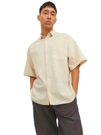 jack-and-jones-bezowa-koszula-casual-z-krotkim-rekawem-xl-6fa