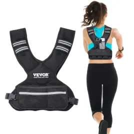 kamizelka-obciazeniowa-zestaw-trening-biegowa-9-kg-premium-czarna-odblask