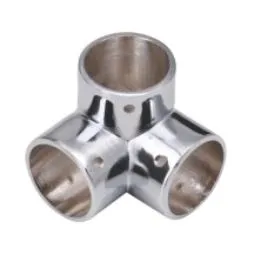 Złączka H3-3W końcowa chrom RURA 25mm SKLEP c1