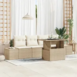 vidaxl-zestaw-sof-na-ogrod-z-poduszka-5-pcs-bezowy-i-kremowy