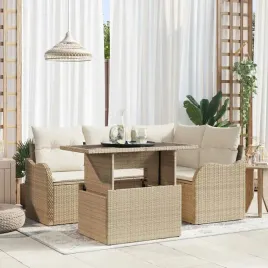 vidaxl-zestaw-sof-na-ogrod-z-poduszka-5-pcs-bezowy-rattan-poli