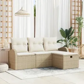 vidaxl-zestaw-sof-na-ogrod-z-poduszka-4-pcs-bezowy-polirattan
