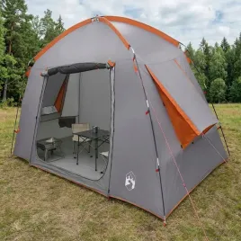 vidaxl-namiot-domek-szary-i-pomaranczowy-210-x-210-x-138-cm-poliester