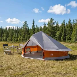vidaxl-namiot-tipi-20-osobowy-szary-i-pomaranczowy-poliester-i-stal