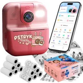 mini-drukarka-pstryk-termiczna-aparat-natychmiastowy-dla-dzieci-i-12-rolek