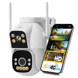 kamera-obrotowa-ip-2-obiektywy-gsm-4g-lte-sim-2x2mpx-audio-2w1