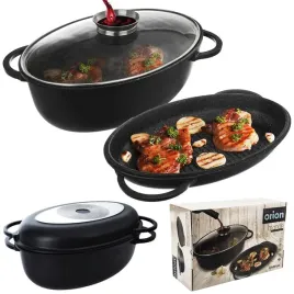 brytfanna-granitowa-z-pokrywka-3w1-grande-10-l-43x28-cm