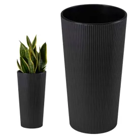 donica-domowa-tarasowa-wysoka-mocna-wklad-slim-czarna-loft-46cm-kwietnik