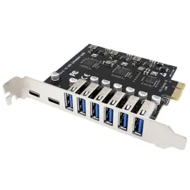karta-adapter-do-komputera-pci-pcie-1x-na-8x-usb-6a-2c-5gbps-gen2
