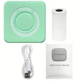 mini-drukarka-termiczna-przenosna-dla-dziecka-c15-zielona-bluetooth-drukus