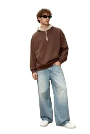 trendyol-man-bluza-meska-z-kapturem-brazowa-bezowy-kaptur-kangurka-s-5da