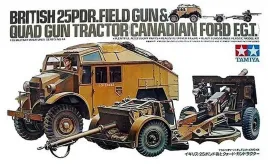 tamiya-35044-british-25pdr-field-gun-and-quad-gun-tractor-canadian-ford