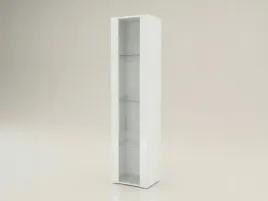 witryna-wiszaca-szklana-biala-40x29x170-cm-salon-gabinet
