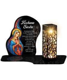 duzy-znicz-solarny-xl-19-cm-witraz-maryja-na-grob-wszystkich-swietych