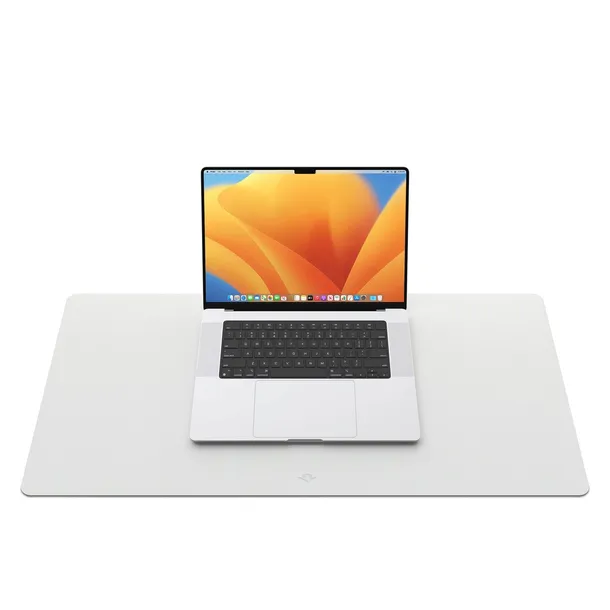 Twelve South DeskPad duża podkładka na biurko skóra wegańska szara 75x40cm