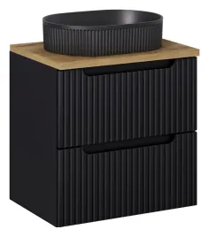 czarna-szafka-lazienkowa-z-umywalka-60-cm-blat-dab-2-szuflady-wiszaca-ryfle