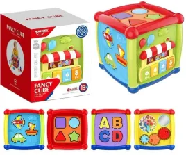kostka-edukacyjna-sorter-ksztaltow-pianinko-zegar-ruchome-kola-zebate-18m