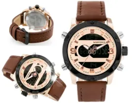 zegarek-meski-naviforce-nf9097-brown-rosegold-grawer