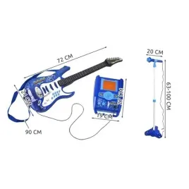 2x-gitara-dla-dzieci-elektryczna-rockowa-mikrofon-wzmacniacz-gra-swieci-zes