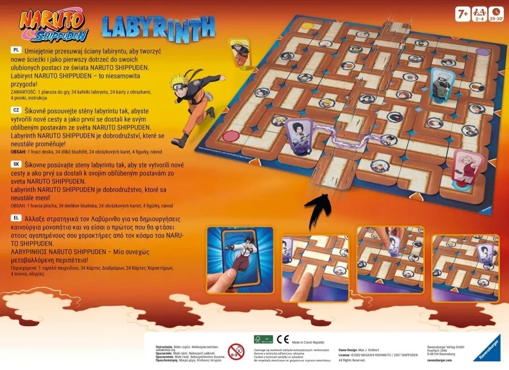 2x-gra-planszowa-ravensburger-labirynt-naruto
