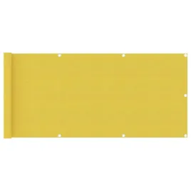 parawan-balkonowy-zolty-75x500-cm-hdpe