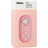 2x-pad-8bitdo-zero-2-bluetooth-gamepad-mini-controller-pink-stan-nowy