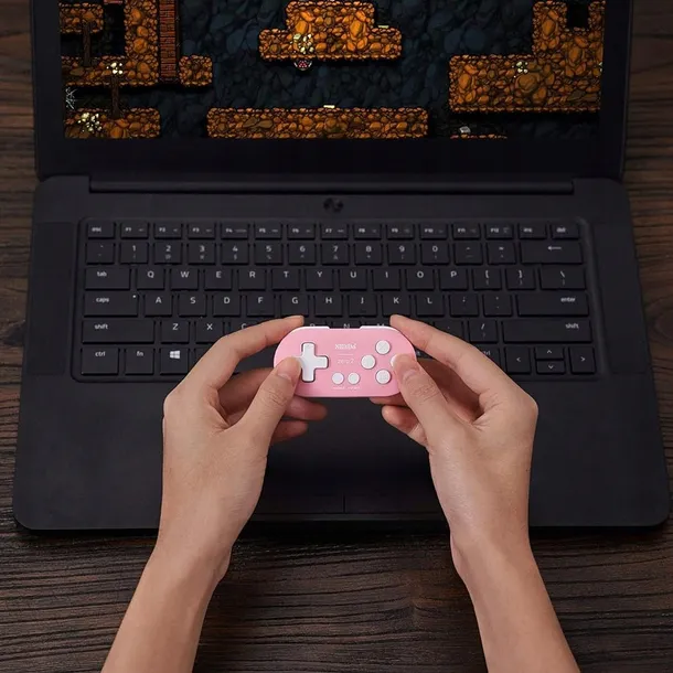 2x-pad-8bitdo-zero-2-bluetooth-gamepad-mini-controller-pink-pochodzenie-oryginal